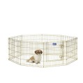 Płotek Zagroda Exercise Pens (61x61cm) - złoty ocynk, z drzwiami i ramką Step-Thru- marki MidWest