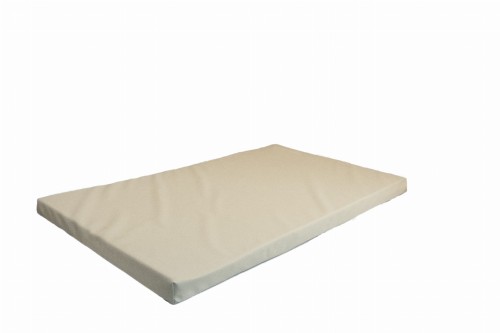 Legowisko/materac SandipetS Dewon - 60 cm x 100 cm, kremowy, eko-skóra  