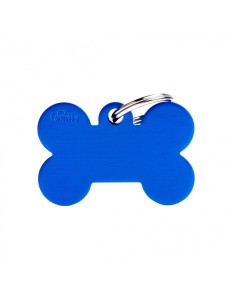 Adresówka MyFamily Basic Duża Kość - niebieska, aluminium, GRAWER dwustronny, rozm. M