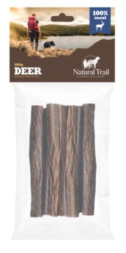 Naturalny gryzak Deer – z jelenia, 100 g - marki Natural Trail