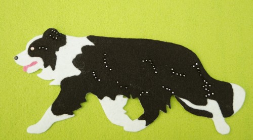Border Collie  - aplikacja filcowa biało czarny do samodzielnego montażu.jpg