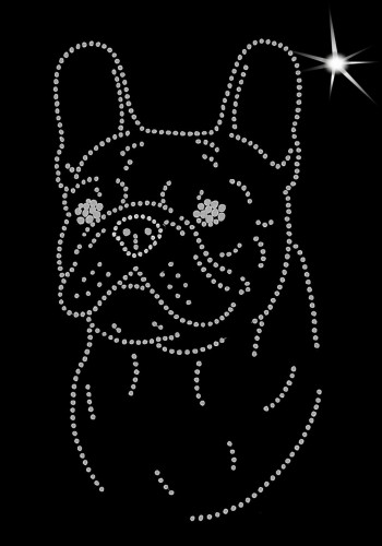 Buldog francuski  -  aplikacja filcowa głowa.jpg
