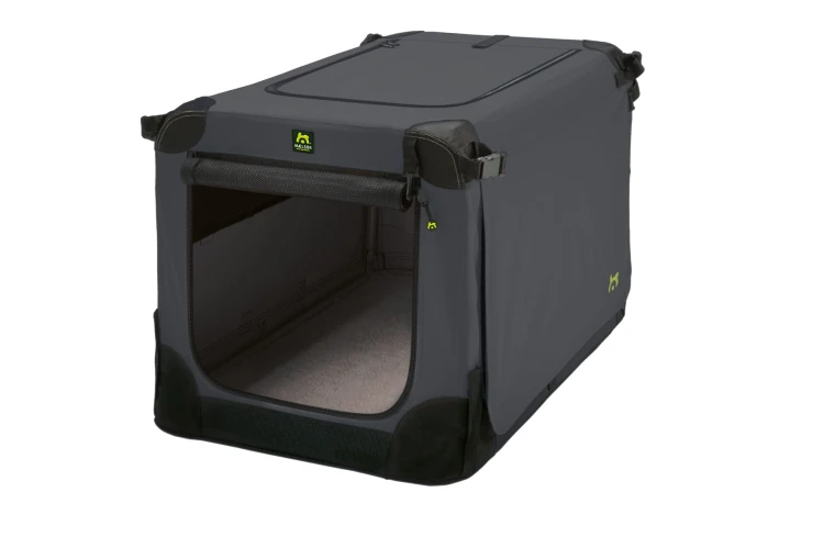 antracytowy pokrowiec na matarialowa klatke Soft Kennel SK105.jpg