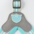 Szelki Easy Harness HHVMR10006-7 – błękitne w szaro-białe paski rozm. 7 – marki Hugo & Hudson
