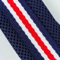 Szelki Easy Harness HHVMR10005-8 – granatowe w biało - czerwone paski rozm. 8 – marki Hugo & Hudson  
