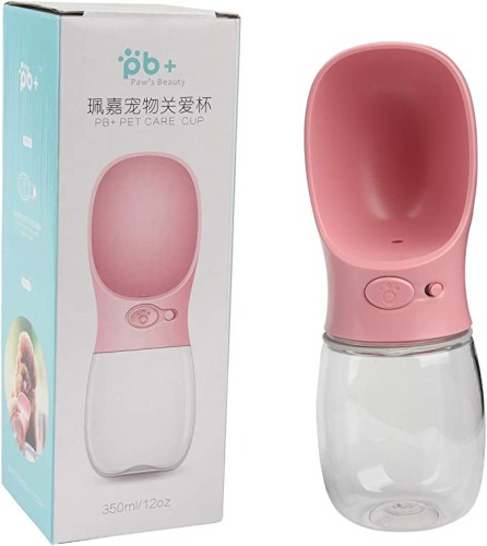 Butelka turystyczna na wodę z miseczką PB+, 350 ML, turkusowa