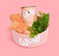 Mokra karma w puszce WOW Lachs - łosoś z mniszkiem lekarskim i pokrzywą - 800g     