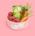 Mokra karma w puszce WOW Rind - wołowina z marchewką - 400g      