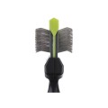 Szczotka do rozczesywania kołtunów  Green Medium Pro Brush  Double - podwójna