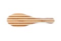 Szczotka Hybrid Groomer Medium Oval Brush - bambusowa, metalowe piny i naturalny włos, średnia M