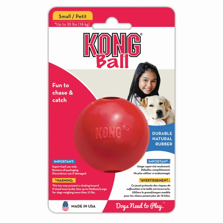 KONG Ball - rozmiar S opakowanie
