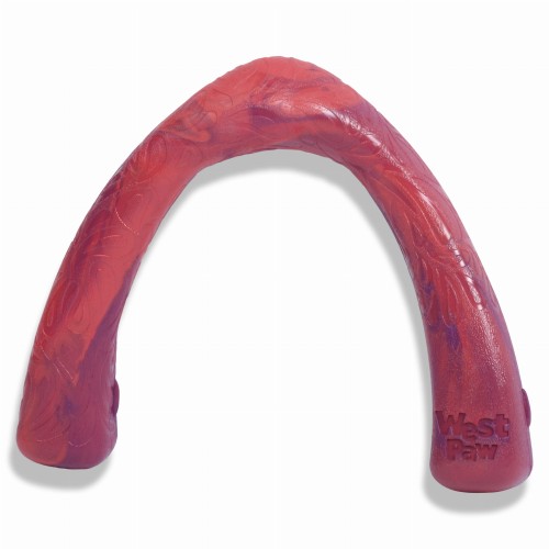 Szarpak dla psa West Paw Seaflex Snorkl Toy - Duży (L), czerwony