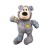 KONG Wild Knots Bears - rozmiar S szary