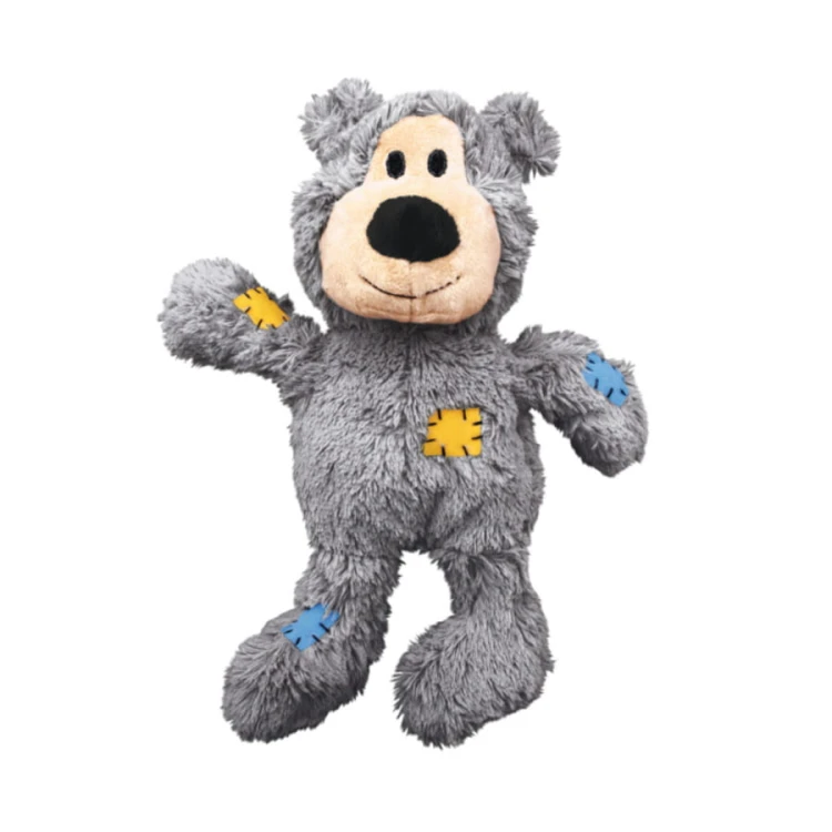 KONG Wild Knots Bears - rozmiar S szary