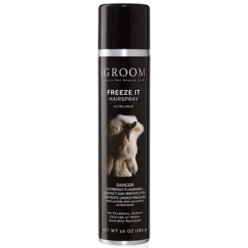 Wykończeniowy Lakier do włosów  Freeze It Hair Spray - marki Igroom  