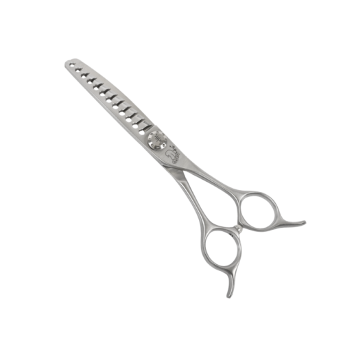 Profesjonalne Nożyczki Exclusive Scissor Line Chunker 12 Teeth - gięte degażówki 6 cali marki Yento 