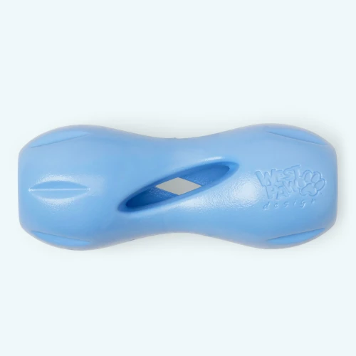 Zabawka dla psa West Paw Zogoflex Qwizl Dog Toys - Small (S), Periwinkle