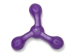 Zabawka dla psa West Paw Zogoflex Skamp - Large (L), Fioletowa