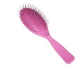 Szczotka Pin Brush Duża (M) -Różowa , Miękka- Madan's 