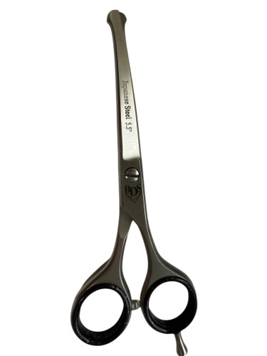 Nożyczki Curved Scissor Japanese Steel-  do zakrzywionych lini z zaokrąglonymi końcami 5,5 cala marki BDS 