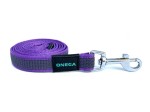 Smycz regulowana Latex leash Fioletowa 2m  Zn