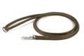 Smycz Skórzana okrągła 150 cm, Ø 4 mm Ciemny Brąz 