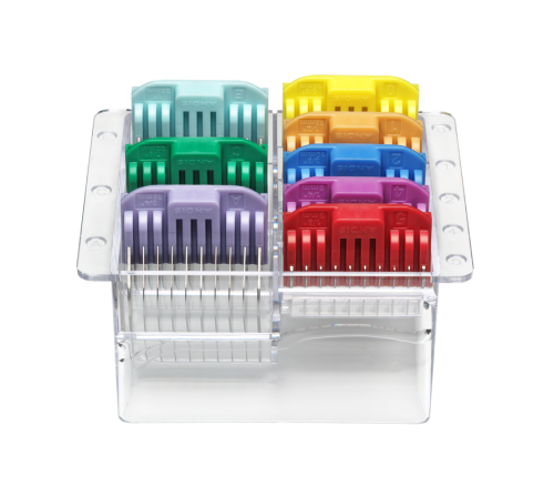 Zestaw 8 nasadek ze stali nierdzewnej do maszynek Andis Vida, Pulse Li 5- marki Andis