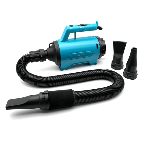 Suszarka z płynną regulacją nawiewu, 1500W, Mini Cyclone Blow Vacuum  Niebieski - marki Shernbao
