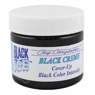 Czarny krem kryjący przebarwienia, Black Ice Creme 71g- marki Chris Christensen