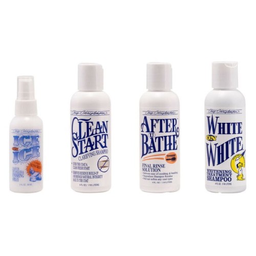 Zestaw Try Me White on White Kit (3x118ml, 59ml) - marki Chris Christensen 