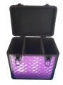 Trim Case - Fioletowy  pojemny i wygodny kuferek aluminiowy na akcesoria groomerskie - marki KOTAI  