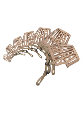 Zestaw 7 Regulowanych kagańców dla psa, Plastic Basket Muzzle (XXS-XXL) - marki Show Tech