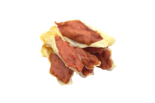 REAL DOG SNACKS Uszy królika z miękkim mięsem króliczym 500 g