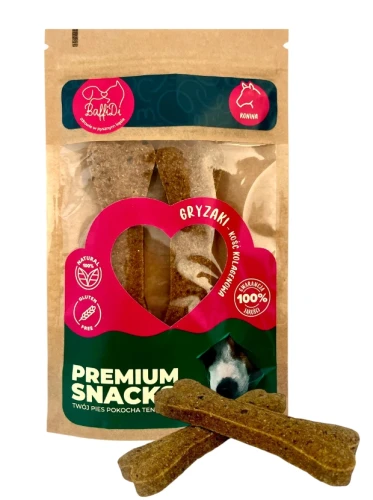 Kolagenowy gryzak dentystyczny dla psa z koniny 2szt - marki BaffiDi  