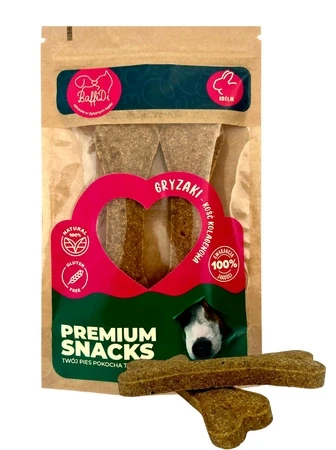 Kolagenowy gryzak dentystyczny dla psa z królika 2szt - marki BaffiDi 