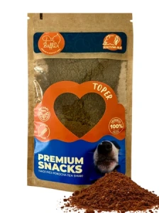 Toper dla psa Suszone mięso mielone - dziczyzna z algami 100g- marki BaffiDi  