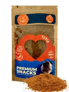 Toper dla psa Suszone mięso mielone - Królik z komosą 100g - marki BaffiDi  