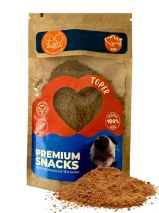 Toper dla psa Suszone mielona Ryba fladra/dorsz 100g - marki BaffiDi  