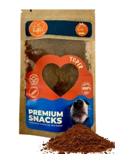 Toper dla psa Suszone mielone mięso konina 100g - marki BaffiDi 