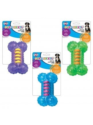 Zabawka dla psa sznurowana kość kolor do wyboru - marki Spot 