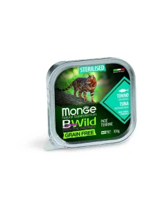 Tacka dla kota BWILD GRAIN FREE CAT Pasztet z Tuńczykiem 100g - marki MONGE