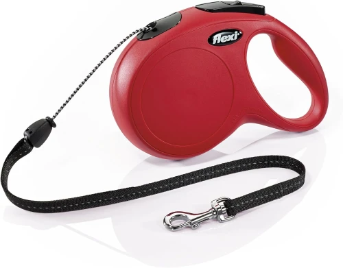 Smycz Flexi SOFT GRIP Czerwona – linka  5m do 20kg - marki Flexi 