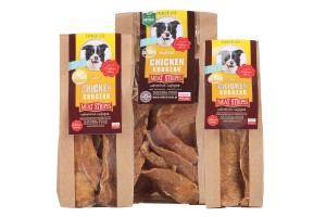 Gryzak dla psa Kurczak w płatach400g - marki Milord 