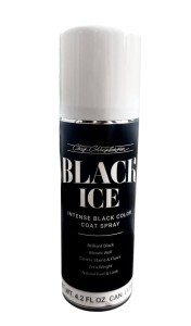 Spray intensywnie maskujący Chris Christensen Black Ice Spray – kolor czarny, 125 ml 