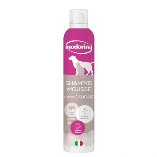 Inodorina-Shampoo-Mousse-suchy-szampon-Delicato-300ml.webp