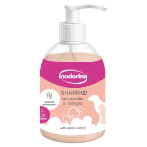 Szampon Relaksujący dla psów i kotów Indroina  ekstraktem waniliowym – 300 ml