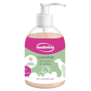 Szampon Odświeżający  dla psów i kotów Indroina z sokiem z ogórka – 300 ml