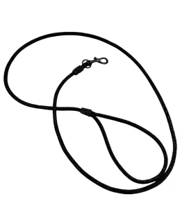 Świecąca Ringówka bawełniana - Czarna 120cm 