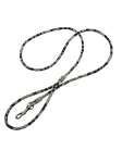 Świecąca Ringówka bawełniana - Czarno złota panterka 120cm 