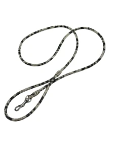 Świecąca Ringówka bawełniana - Czarno złota panterka 120cm 